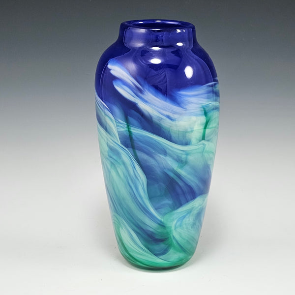Classic Dreamscape - Blue/Green - Rosetree Blown Glass Studio and Gallery