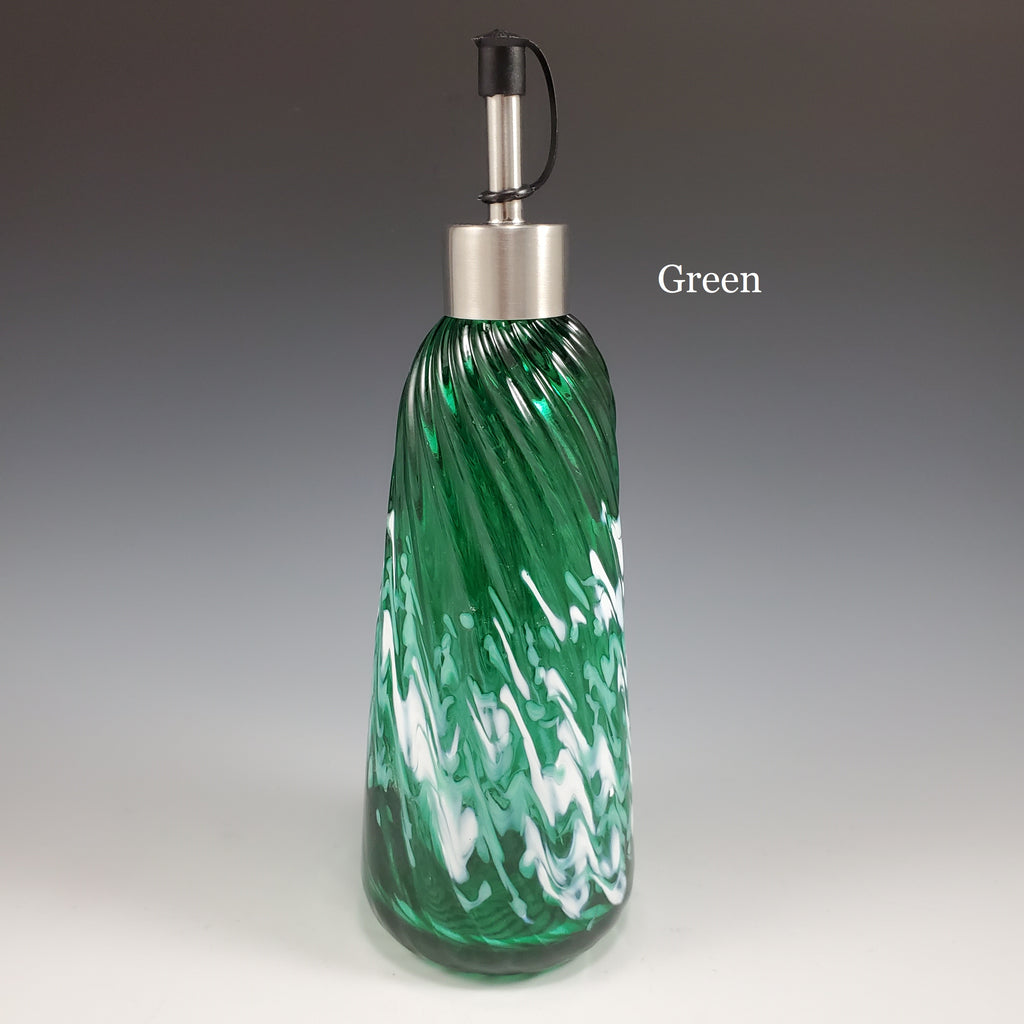 Olive Oil Dispenser - Rosetree Blown Glass Studio and Gallery