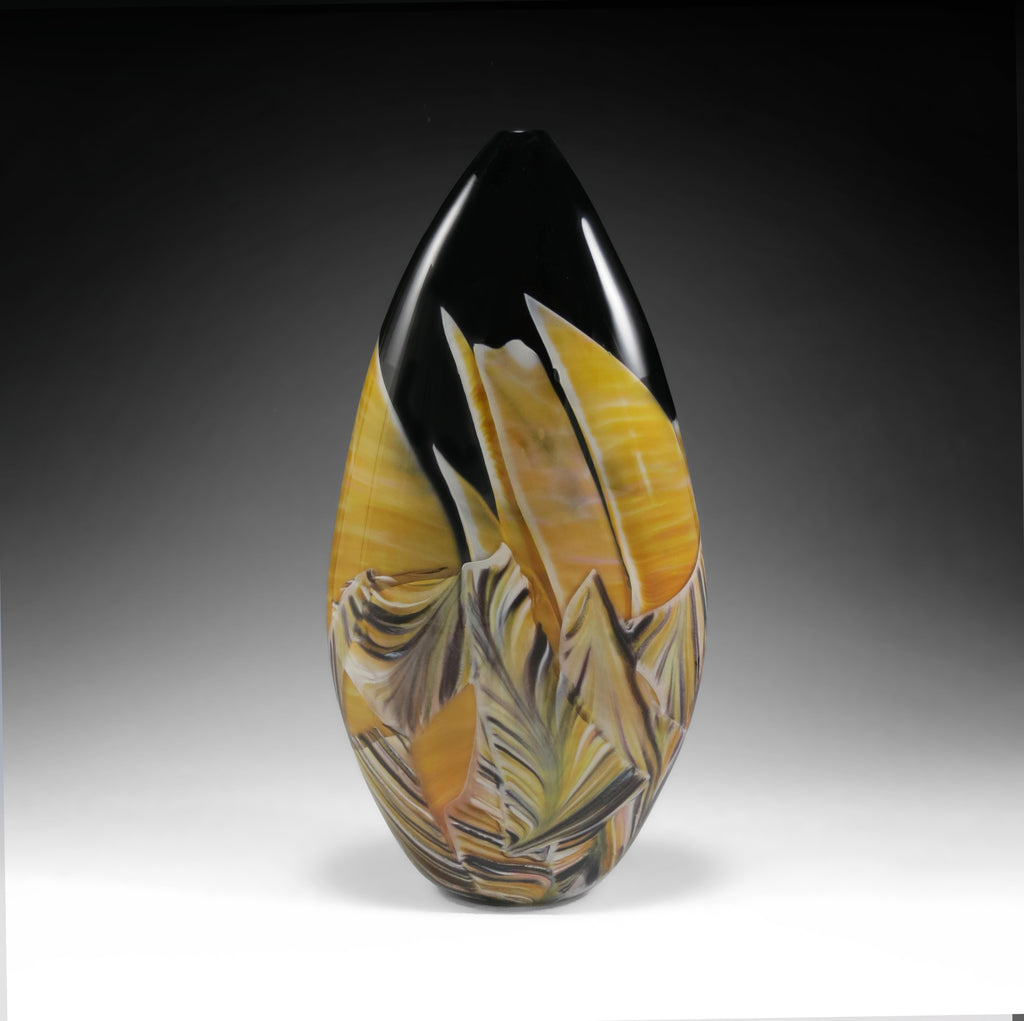 Tall Transformation Vases - Rosetree Blown Glass Studio and Gallery