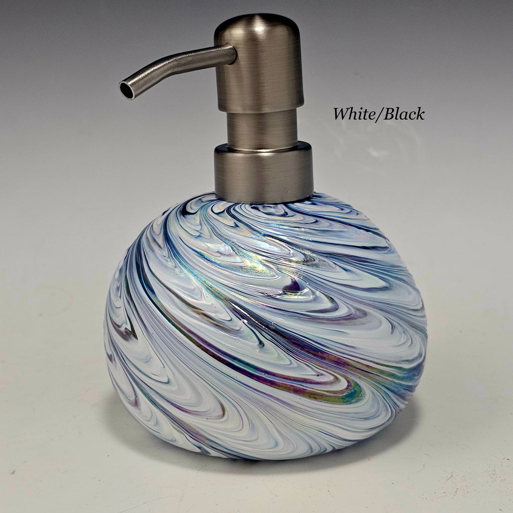 Hand Soap Dispenser - Rosetree Blown Glass Studio and Gallery