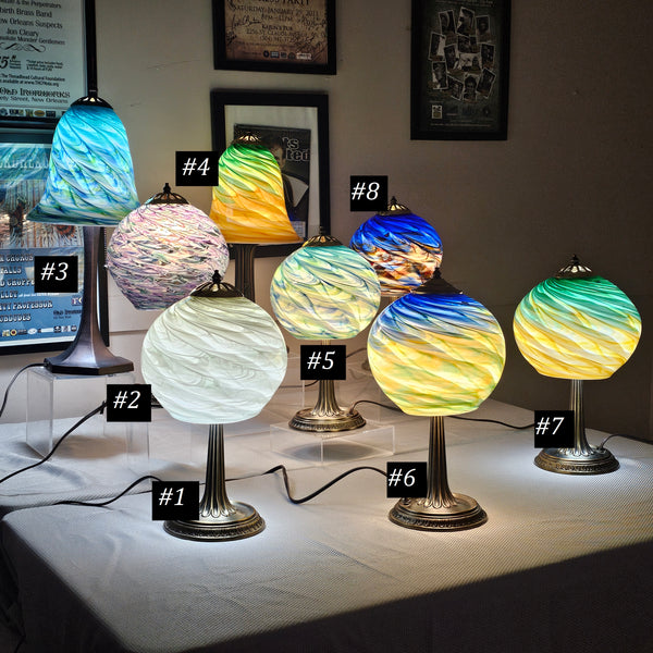 Table Lamps - Rosetree Blown Glass Studio and Gallery
