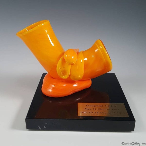 Mac & Cheese Award - Rosetree Blown Glass Studio and Gallery | New Orleans