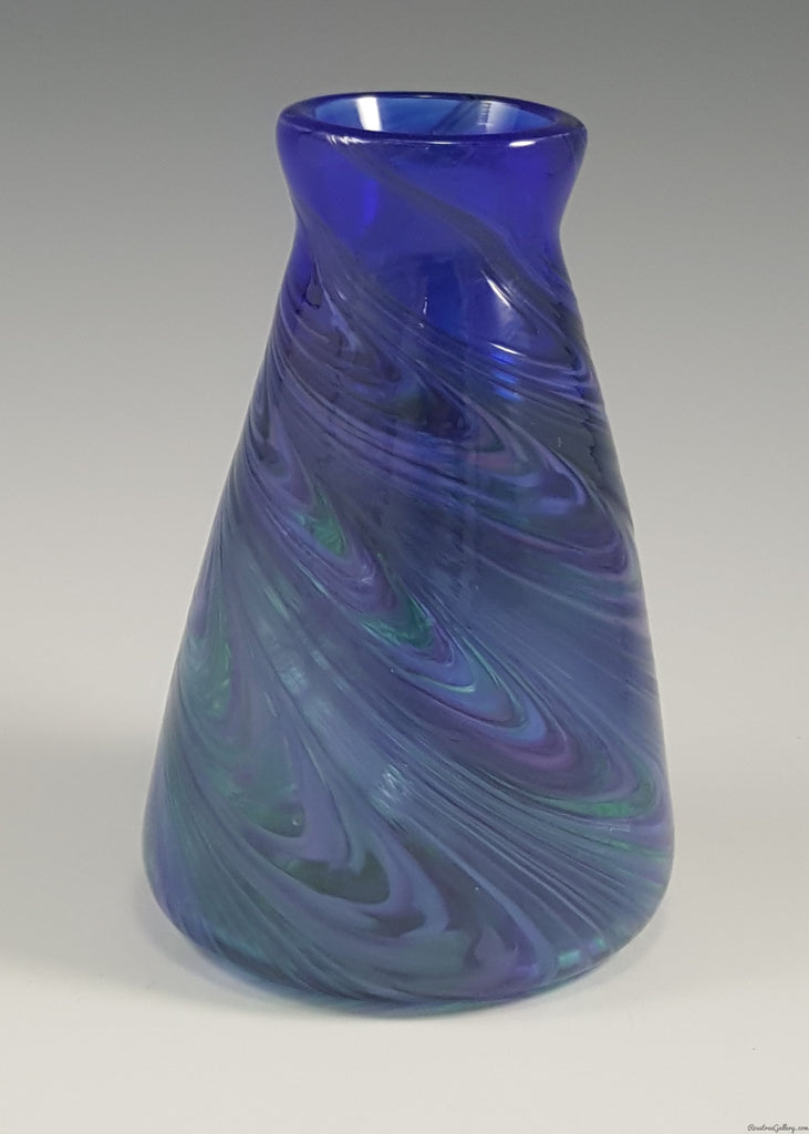 Double Angle Vase - Rosetree Blown Glass Studio and Gallery | New Orleans