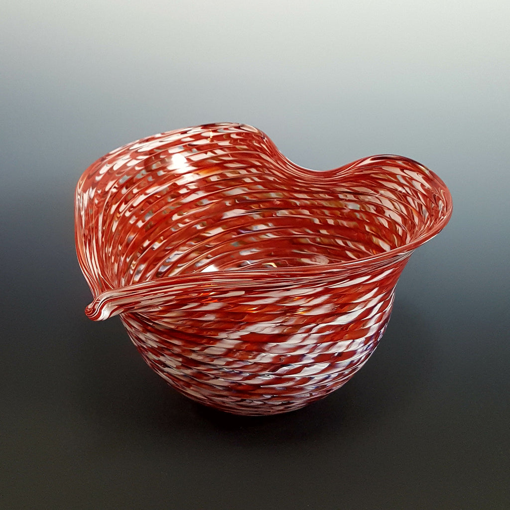 Heart Bowl - Rosetree Blown Glass Studio and Gallery | New Orleans