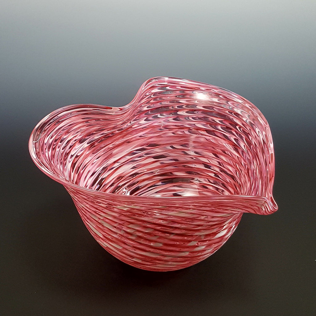 Heart Bowl - Rosetree Blown Glass Studio and Gallery | New Orleans
