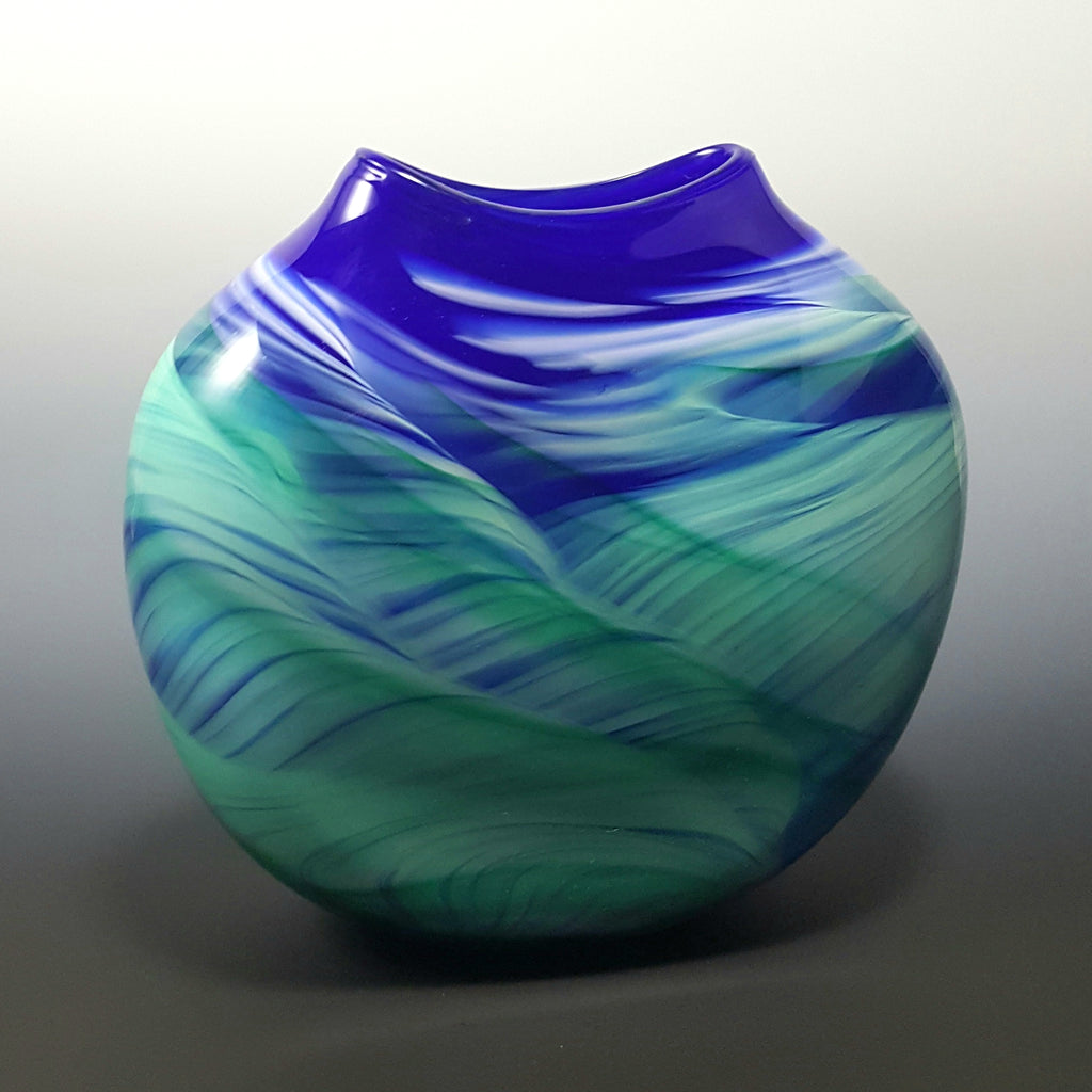 Medallion Vase - Rosetree Blown Glass Studio and Gallery | New Orleans