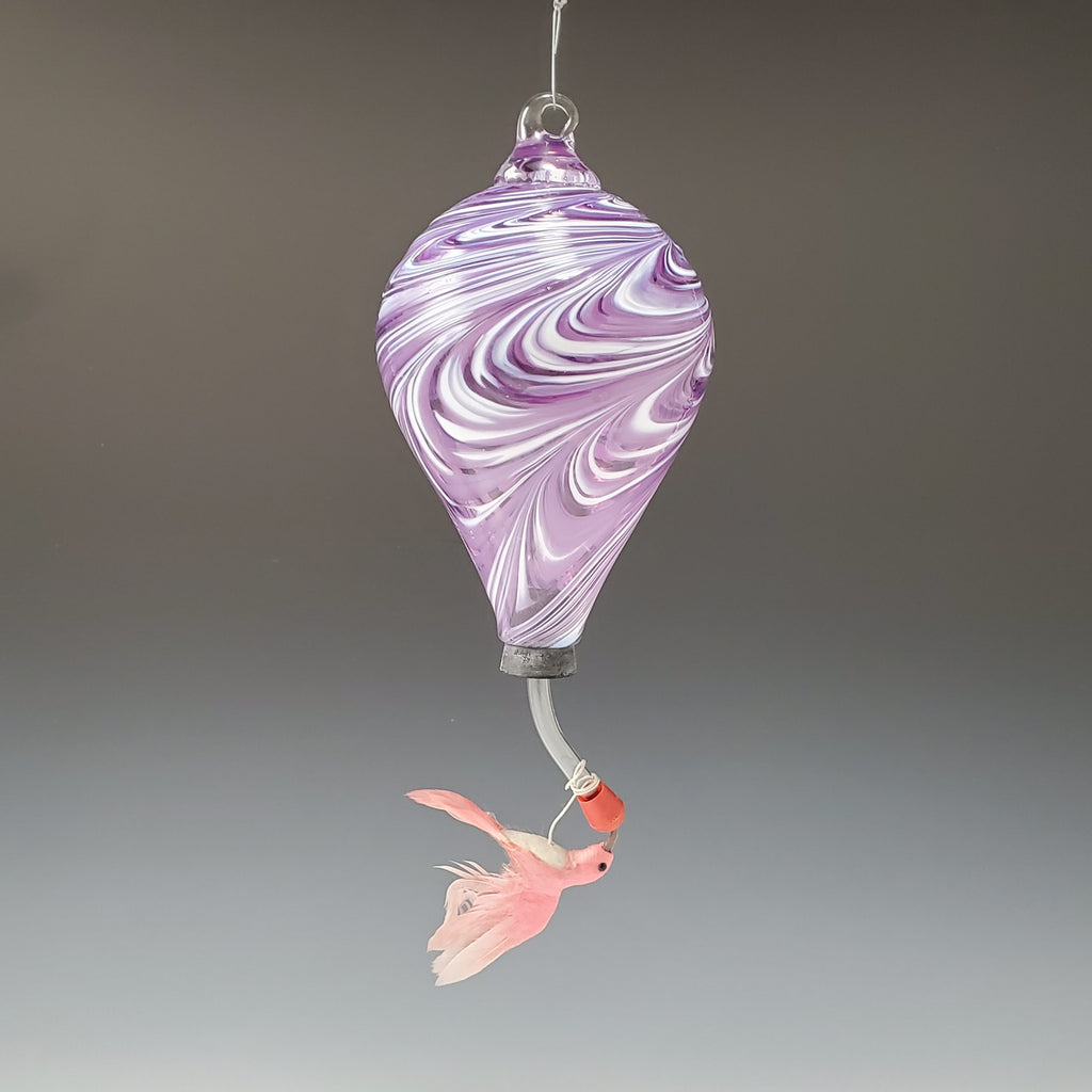 Hummingbird Feeder - Rosetree Blown Glass Studio and Gallery | New Orleans