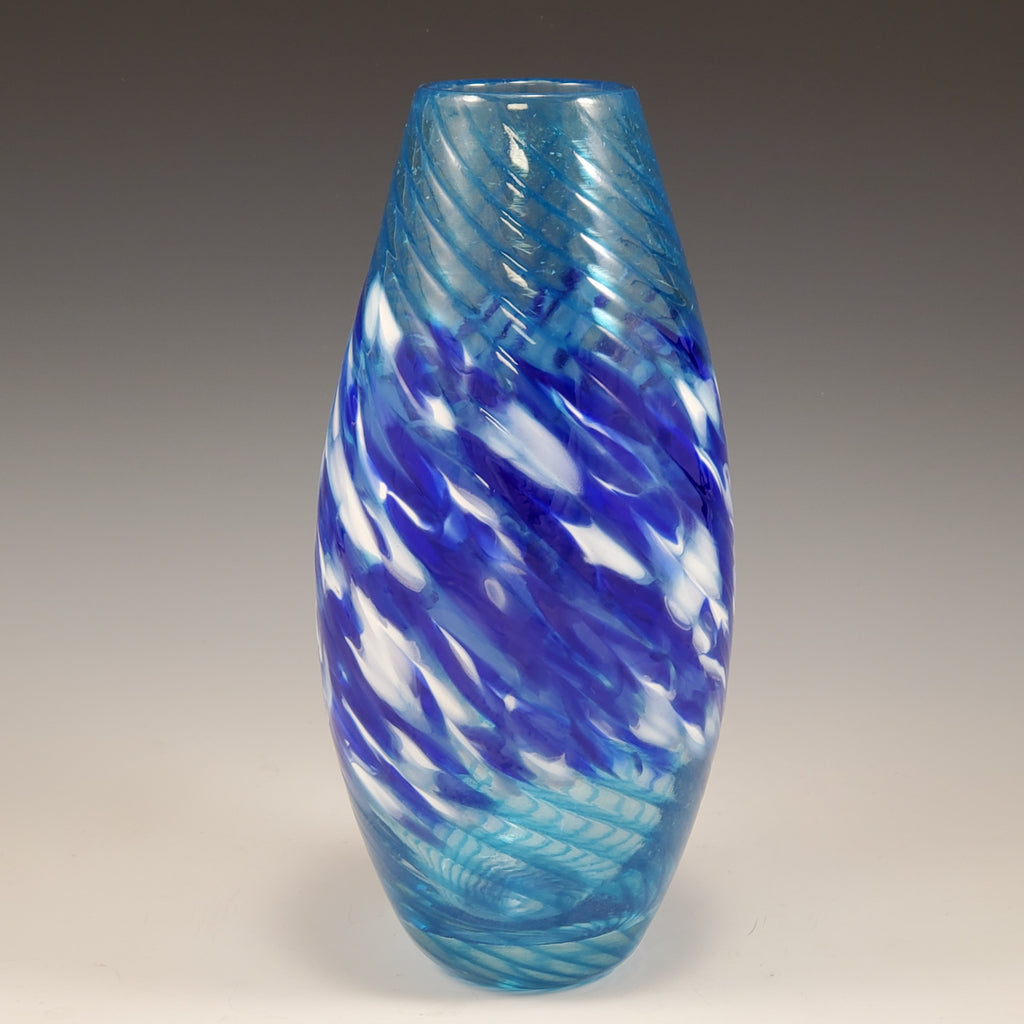 Striped Vase - Rosetree Blown Glass Studio and Gallery | New Orleans