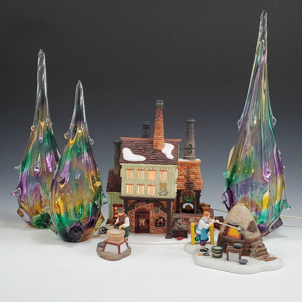 Twelfth Night Trees - Rosetree Blown Glass Studio and Gallery