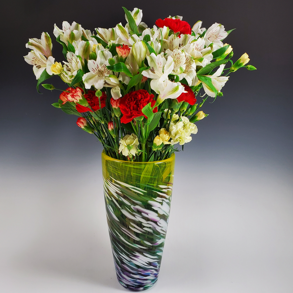 Primo Vase - Rosetree Blown Glass Studio and Gallery | New Orleans