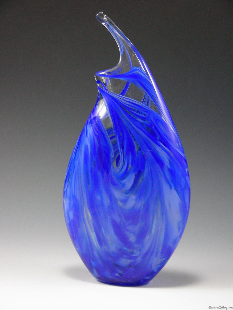 Wave Vase - Rosetree Blown Glass Studio and Gallery | New Orleans