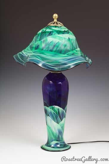 Combo Lamp - Rosetree Blown Glass Studio and Gallery | New Orleans
