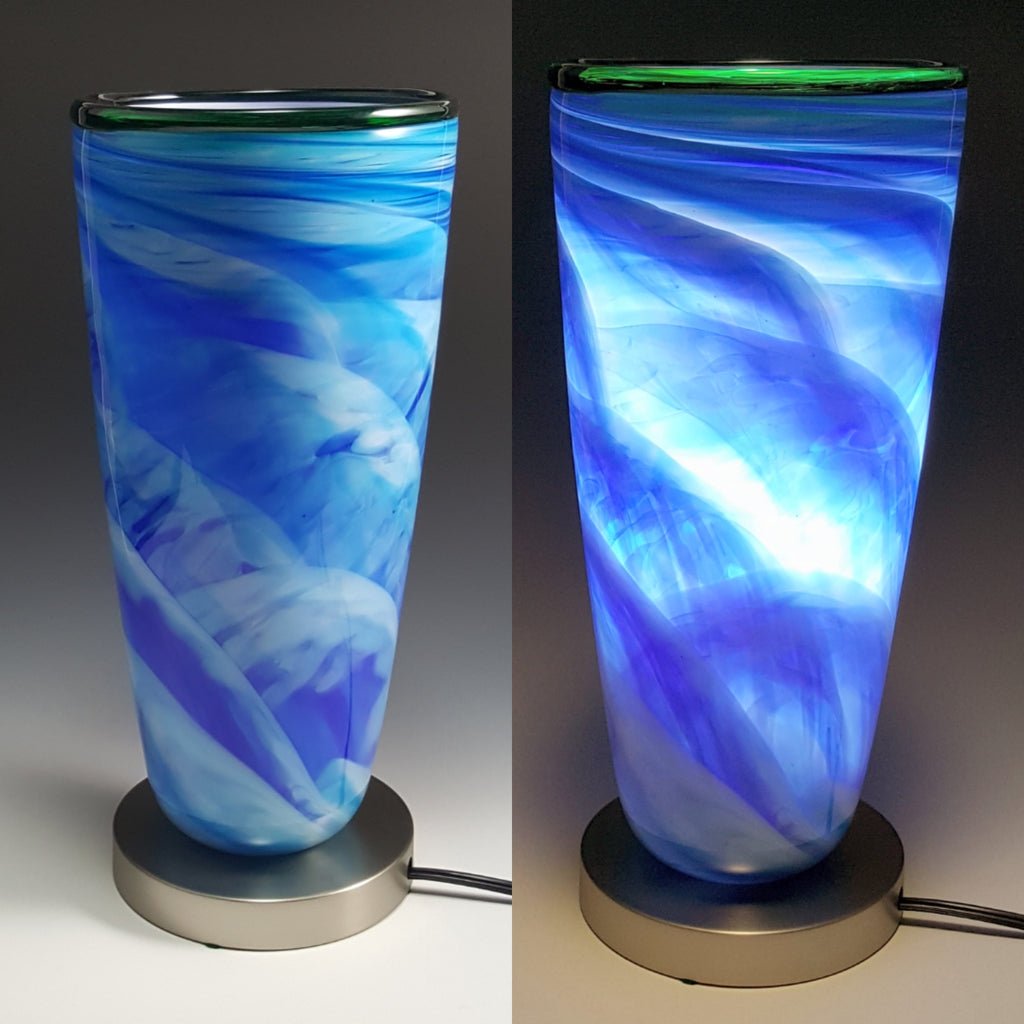 Dreamscape Uplight - Rosetree Blown Glass Studio and Gallery | New Orleans