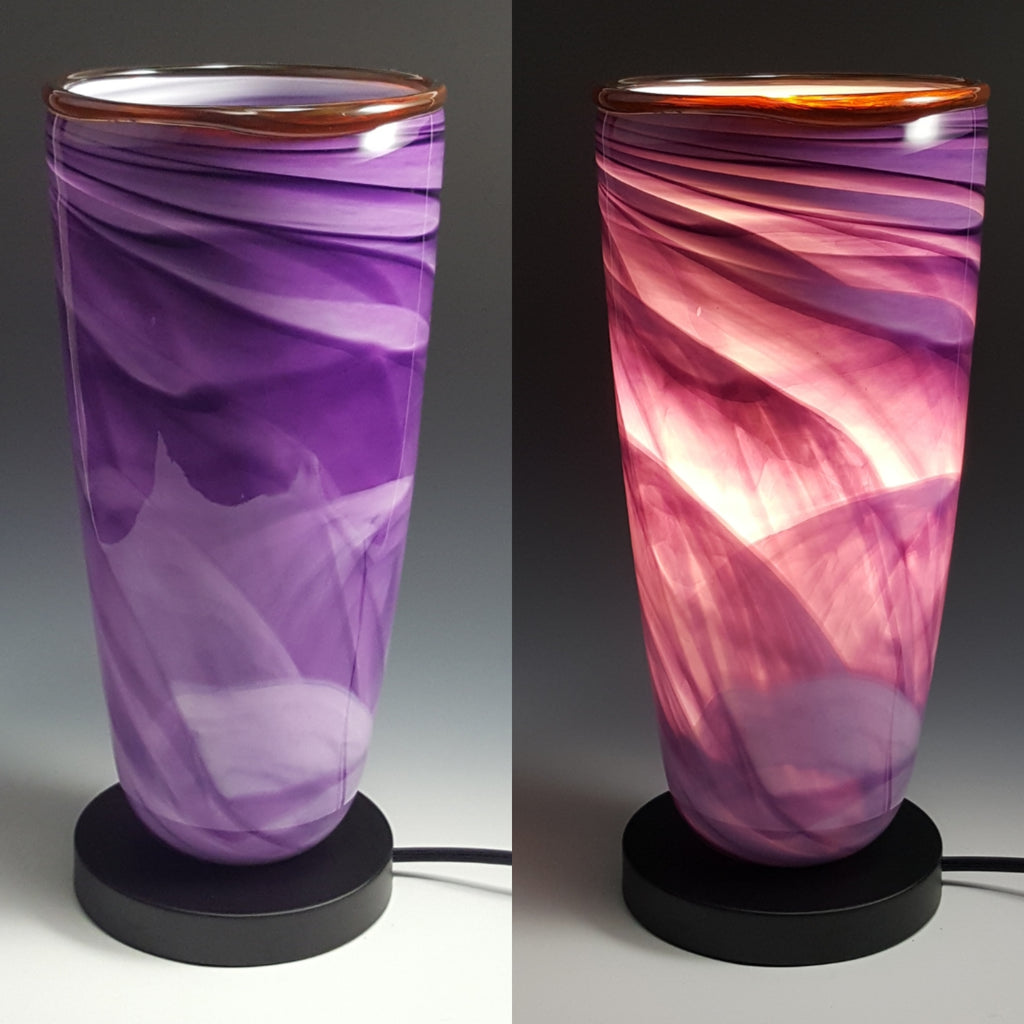 Dreamscape Uplight - Rosetree Blown Glass Studio and Gallery | New Orleans