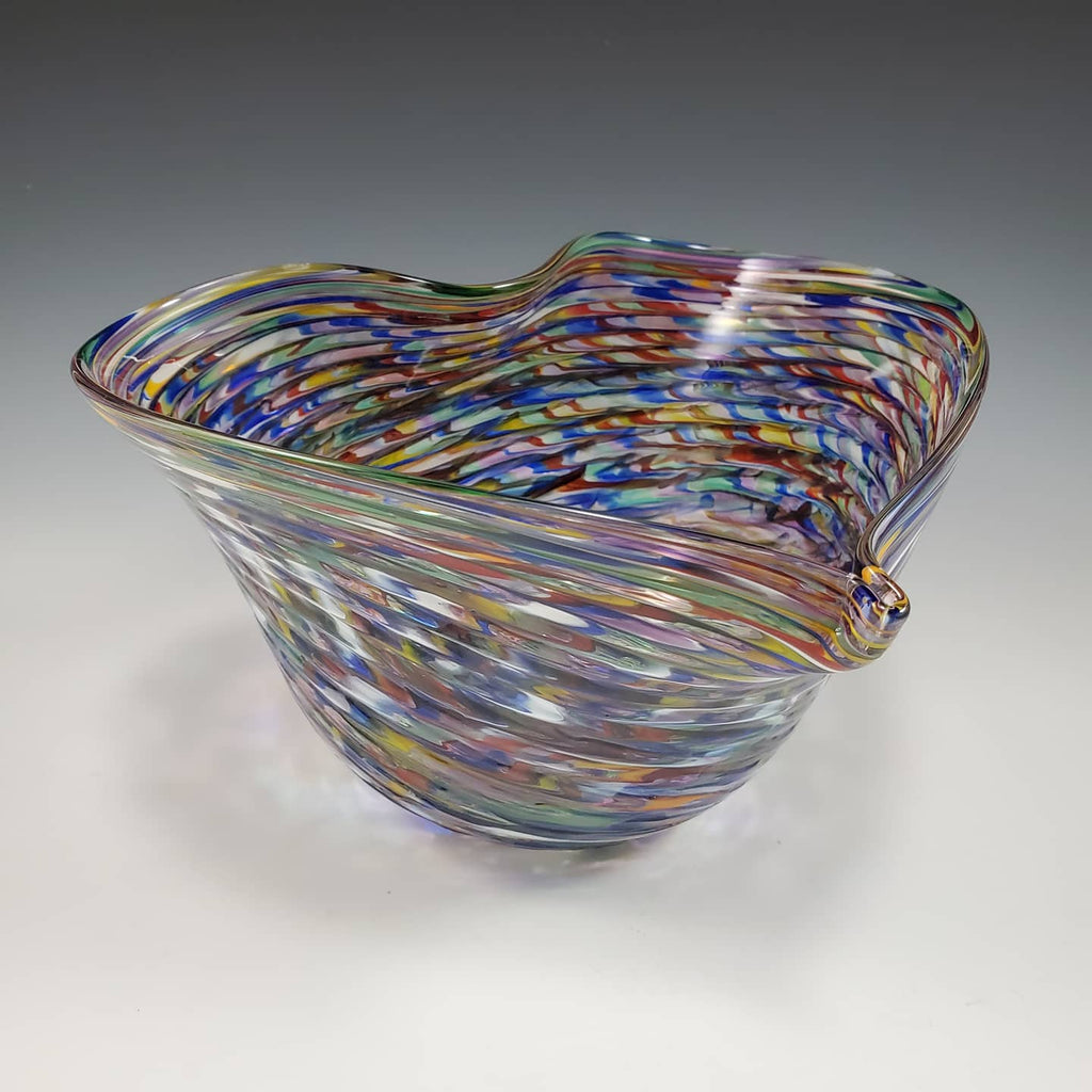 Heart Bowl - Rosetree Blown Glass Studio and Gallery | New Orleans