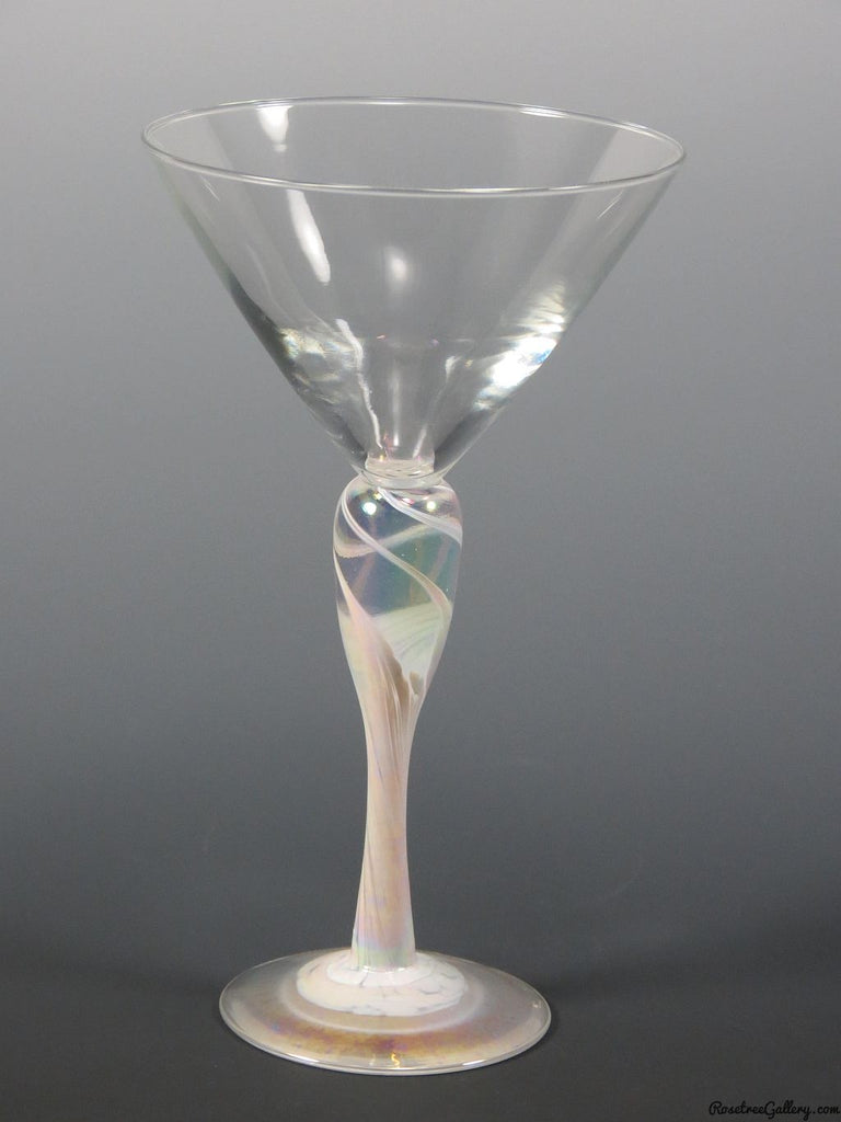 Martini Glass - Rosetree Blown Glass Studio and Gallery | New Orleans