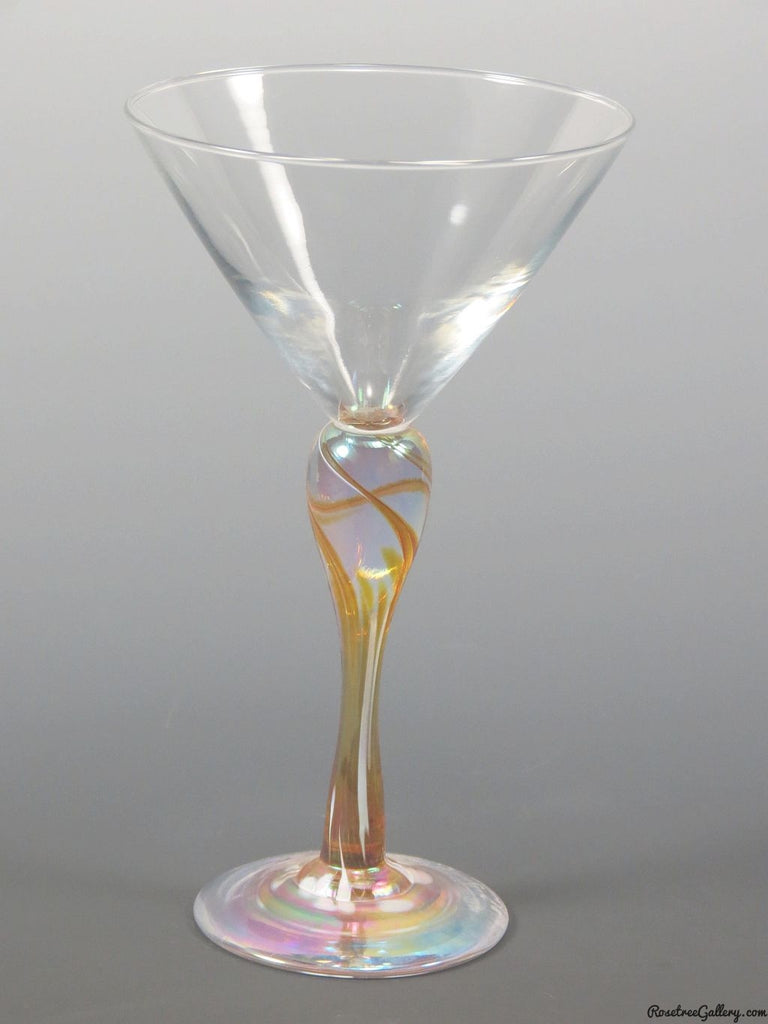 Martini Glass - Rosetree Blown Glass Studio and Gallery | New Orleans
