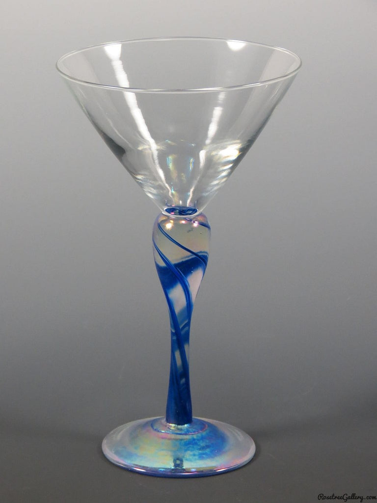 Martini Glass - Rosetree Blown Glass Studio and Gallery | New Orleans