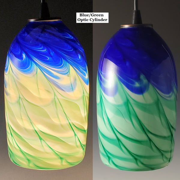 Optic Pendants - Rosetree Blown Glass Studio and Gallery | New Orleans