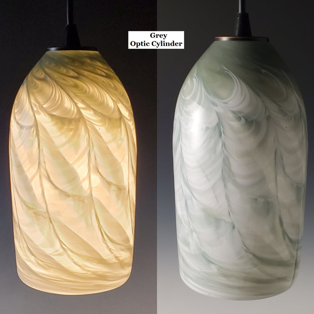 Optic Pendants - Rosetree Blown Glass Studio and Gallery | New Orleans
