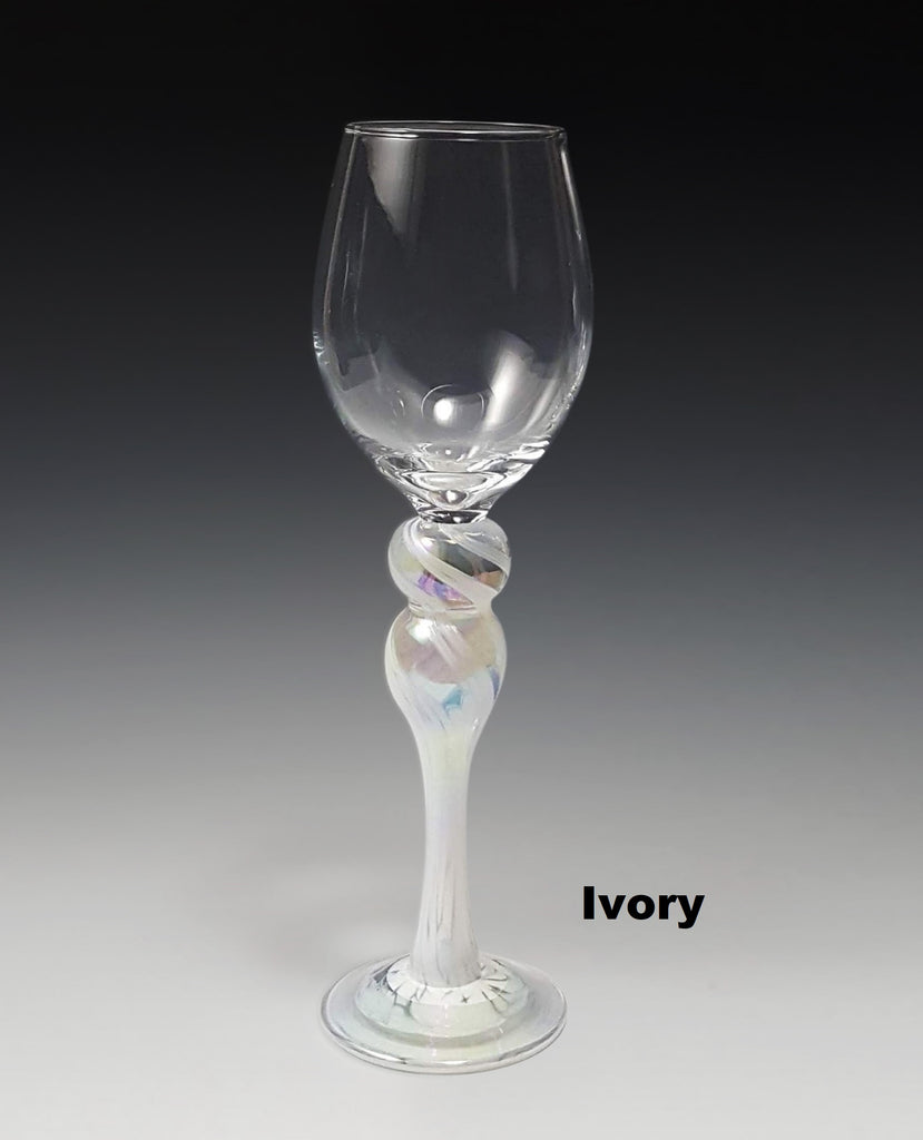Wine Goblets - Rosetree Blown Glass Studio and Gallery