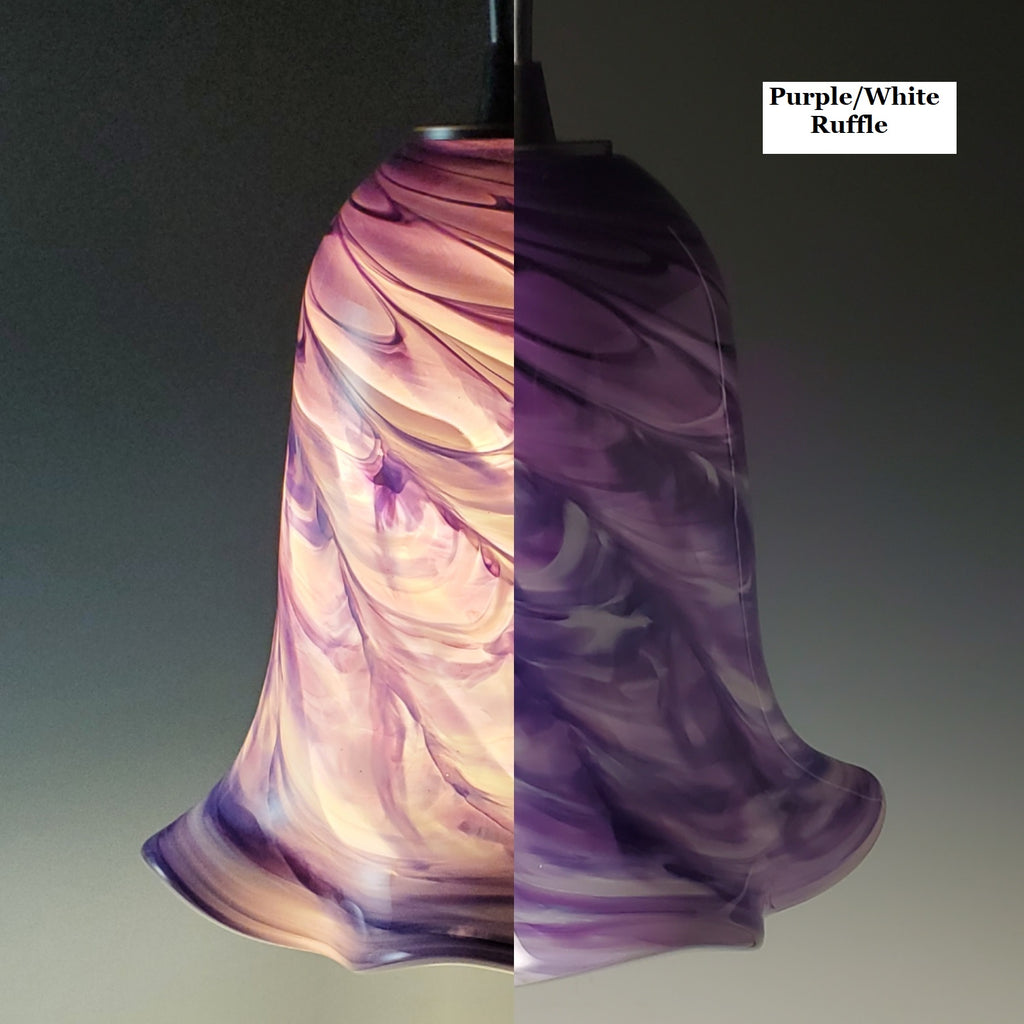Optic Pendants - Rosetree Blown Glass Studio and Gallery | New Orleans