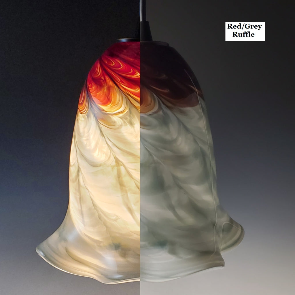 Optic Pendants - Rosetree Blown Glass Studio and Gallery | New Orleans