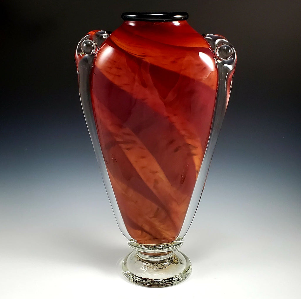 Shoulder Vase - Rosetree Blown Glass Studio and Gallery | New Orleans