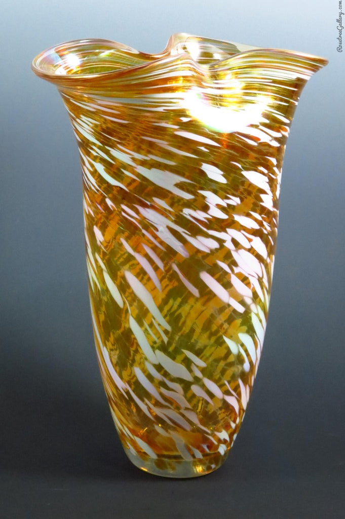 Rowena Vase - Rosetree Blown Glass Studio and Gallery | New Orleans