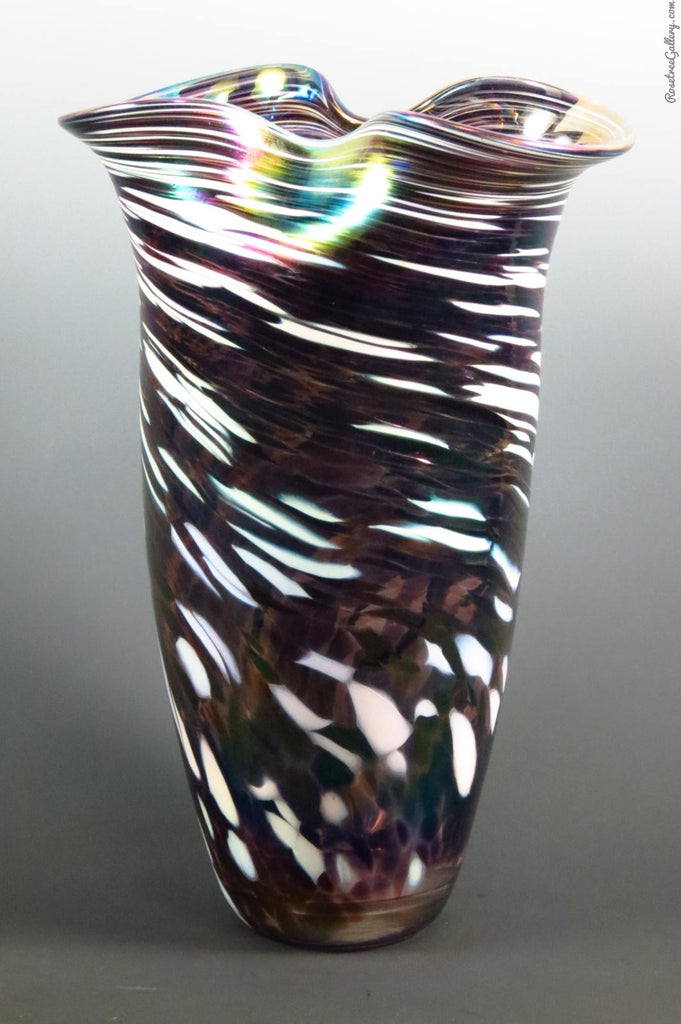 Rowena Vase - Rosetree Blown Glass Studio and Gallery | New Orleans