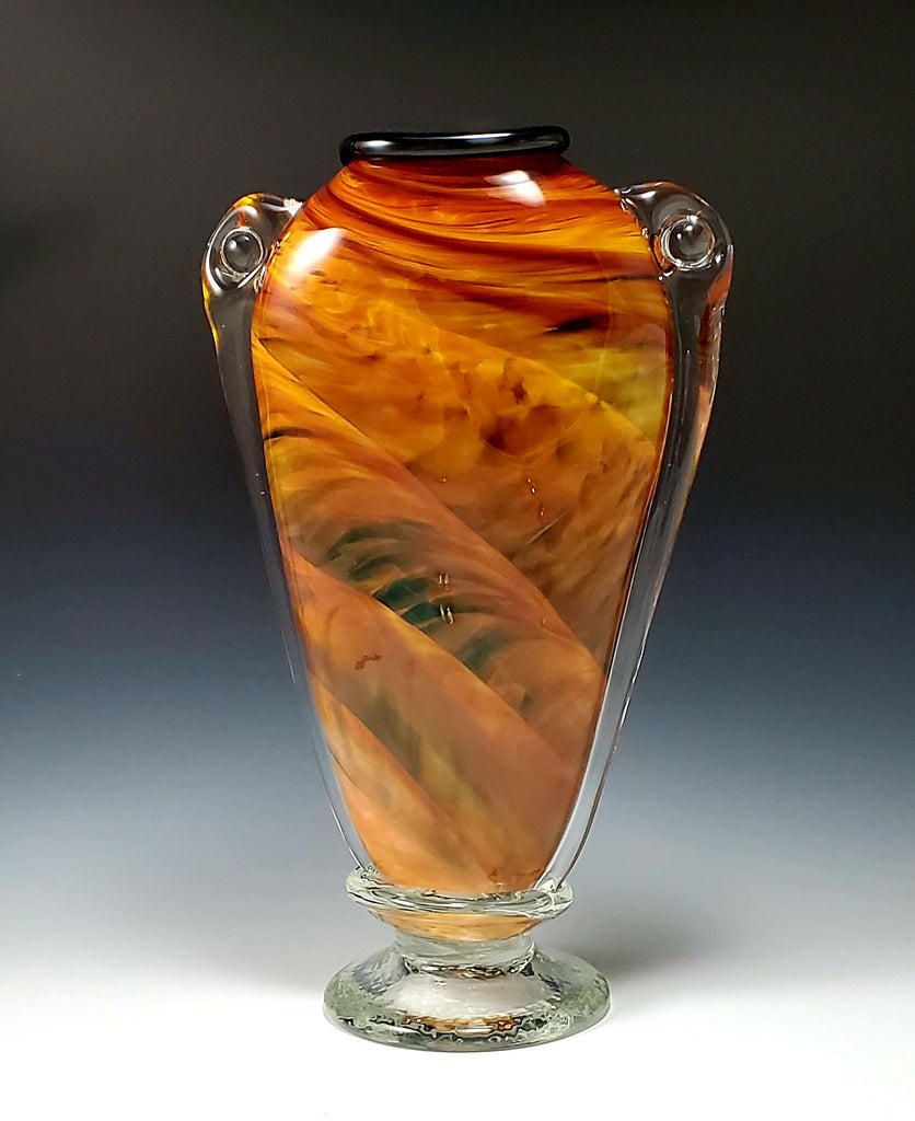 Shoulder Vase - Rosetree Blown Glass Studio and Gallery | New Orleans