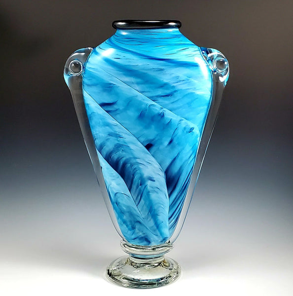 Shoulder Vase - Rosetree Blown Glass Studio and Gallery | New Orleans