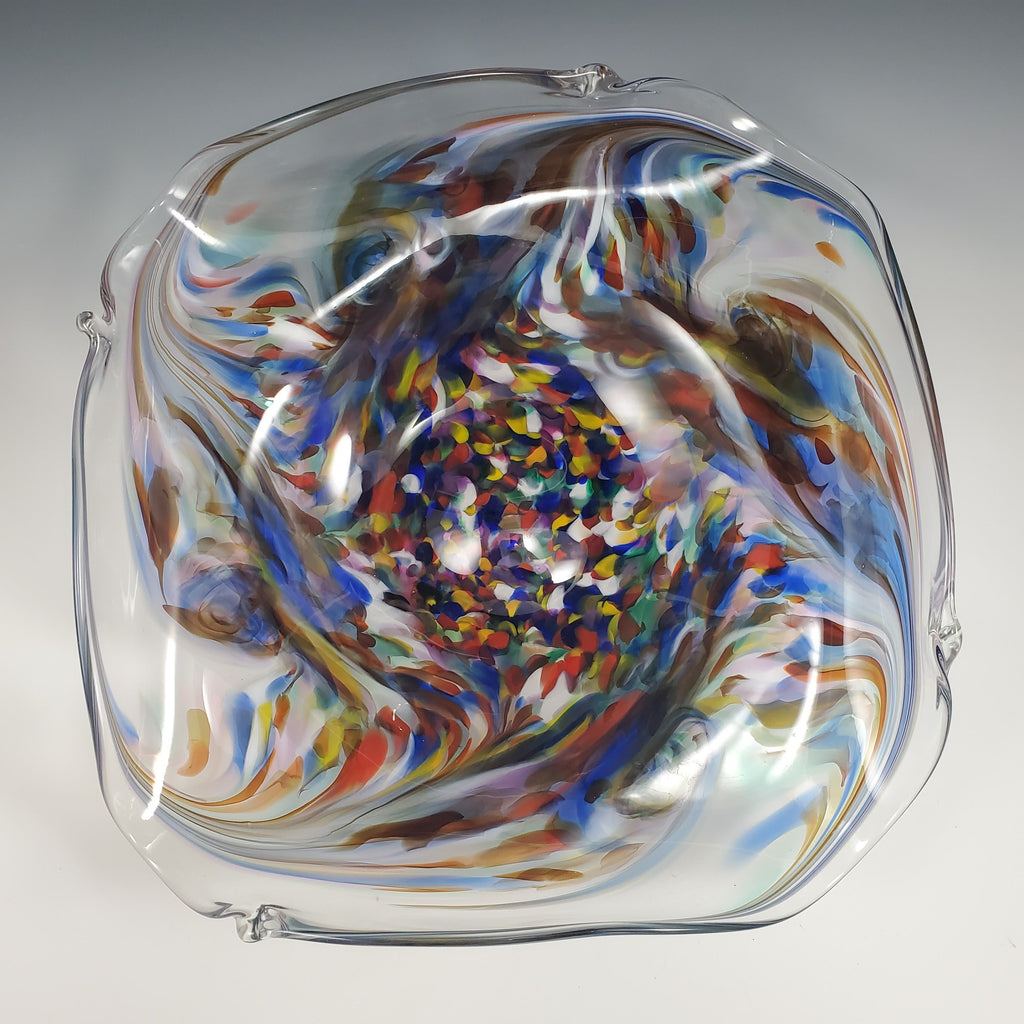 Square Bowl - Rosetree Blown Glass Studio and Gallery
