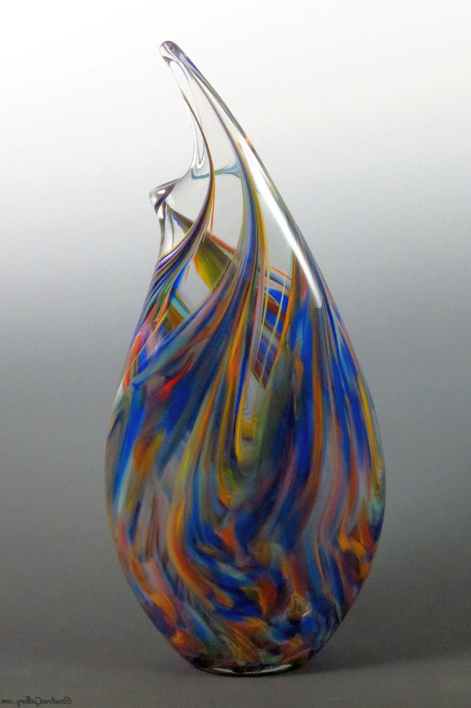 Wave Vase - Rosetree Blown Glass Studio and Gallery | New Orleans