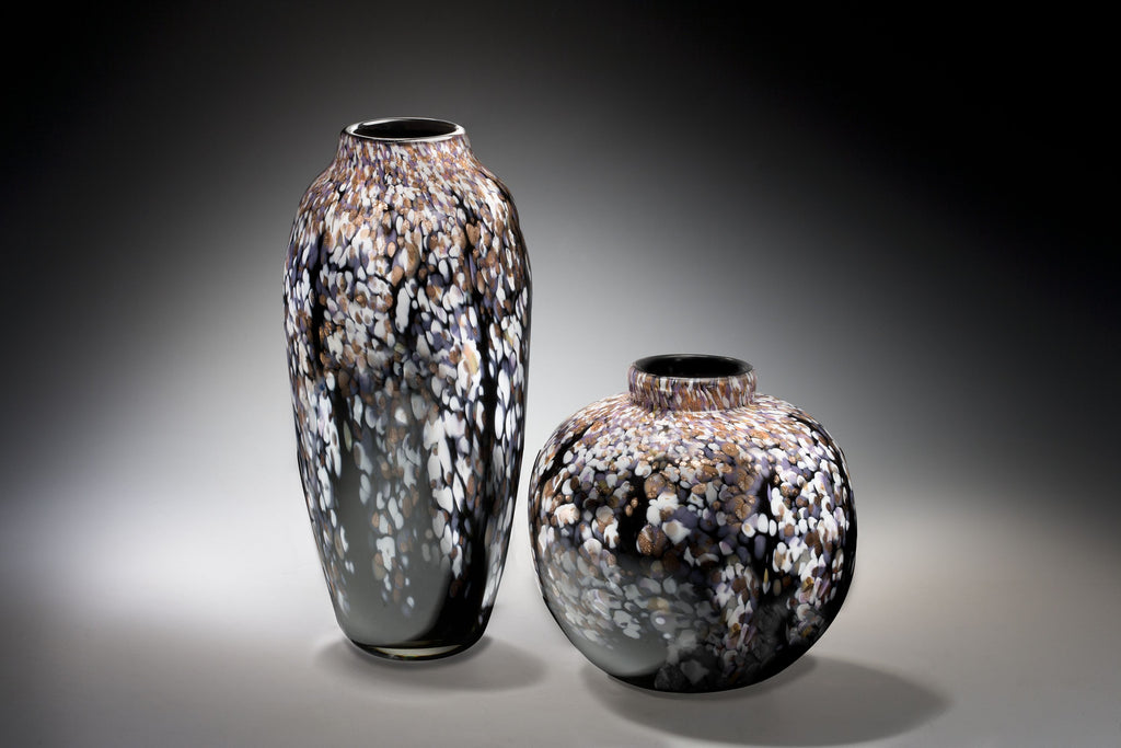 Wisteria Vases - Rosetree Blown Glass Studio and Gallery | New Orleans