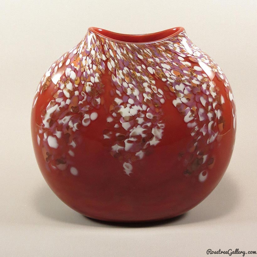 Wisteria Vases - Rosetree Blown Glass Studio and Gallery | New Orleans