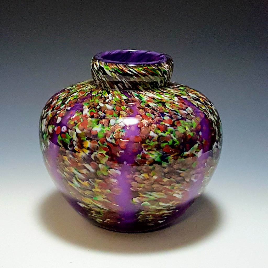 Wisteria Vases - Rosetree Blown Glass Studio and Gallery | New Orleans