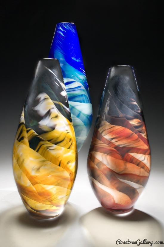 Genie Vase - Rosetree Blown Glass Studio and Gallery | New Orleans