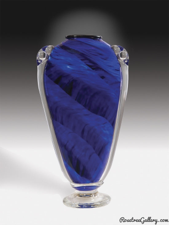 Shoulder Vase - Rosetree Blown Glass Studio and Gallery | New Orleans