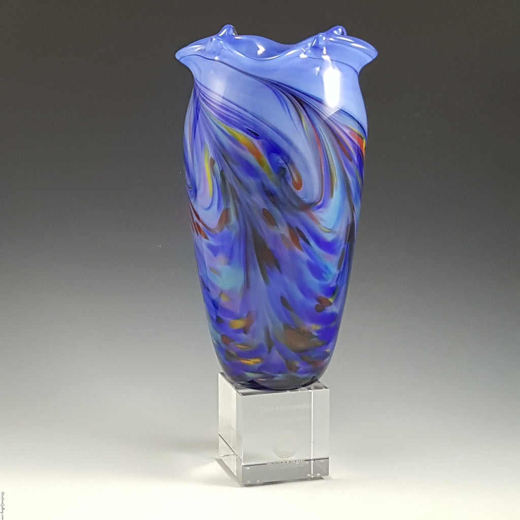 Pinched Vase Award - Rosetree Blown Glass Studio and Gallery | New Orleans