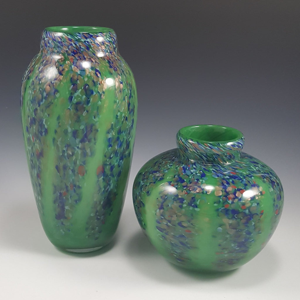 Wisteria Vases - Rosetree Blown Glass Studio and Gallery | New Orleans