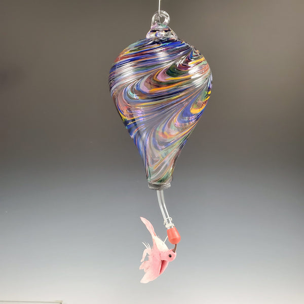 Hummingbird Feeder - Rosetree Blown Glass Studio and Gallery | New Orleans