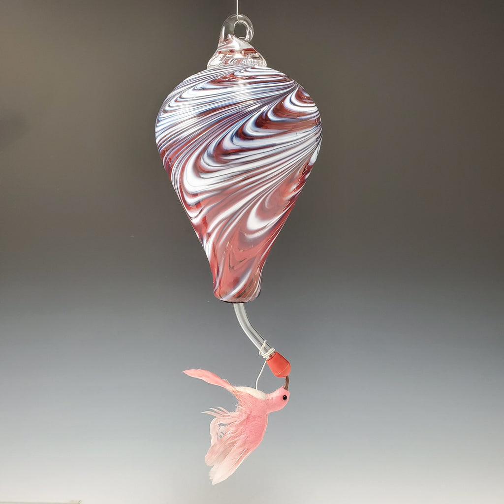 Hummingbird Feeder - Rosetree Blown Glass Studio and Gallery | New Orleans