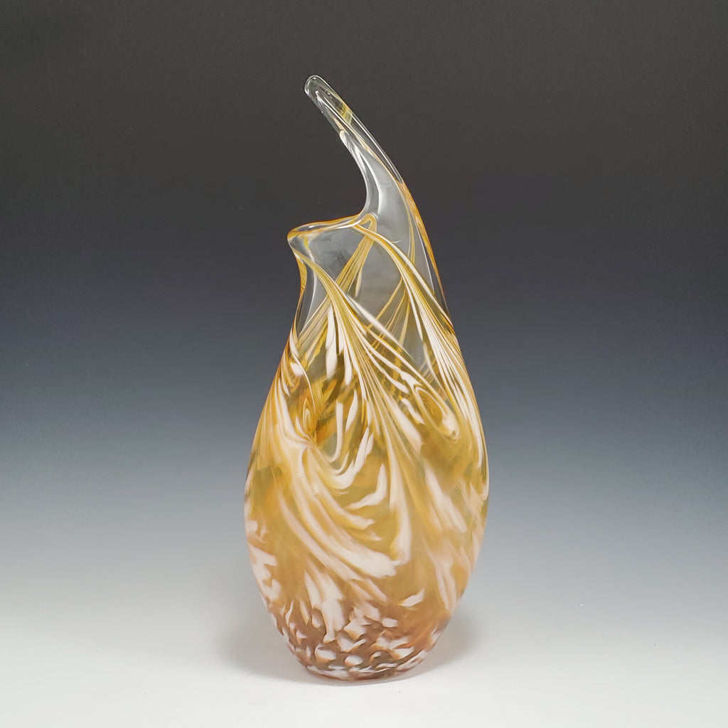 Wave Vase - Rosetree Blown Glass Studio and Gallery