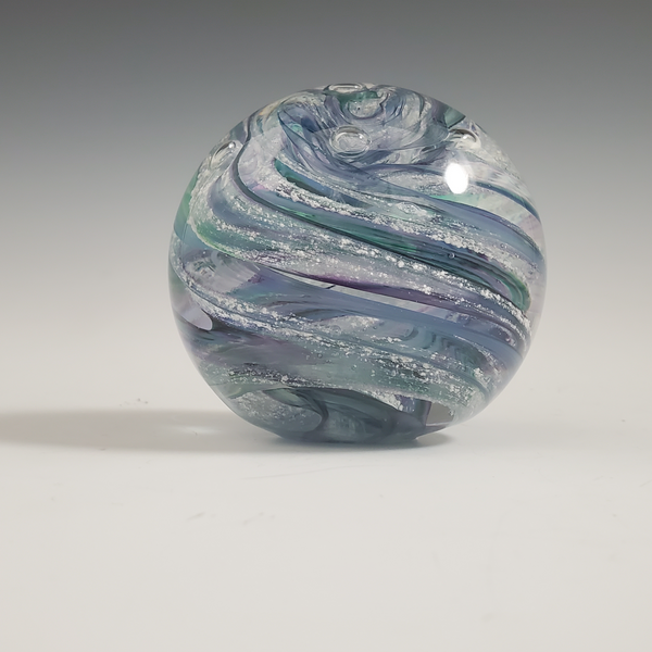 Memorial Glass - Flower Globe or Paperweight – Rosetree Blown Glass Studio  and Gallery