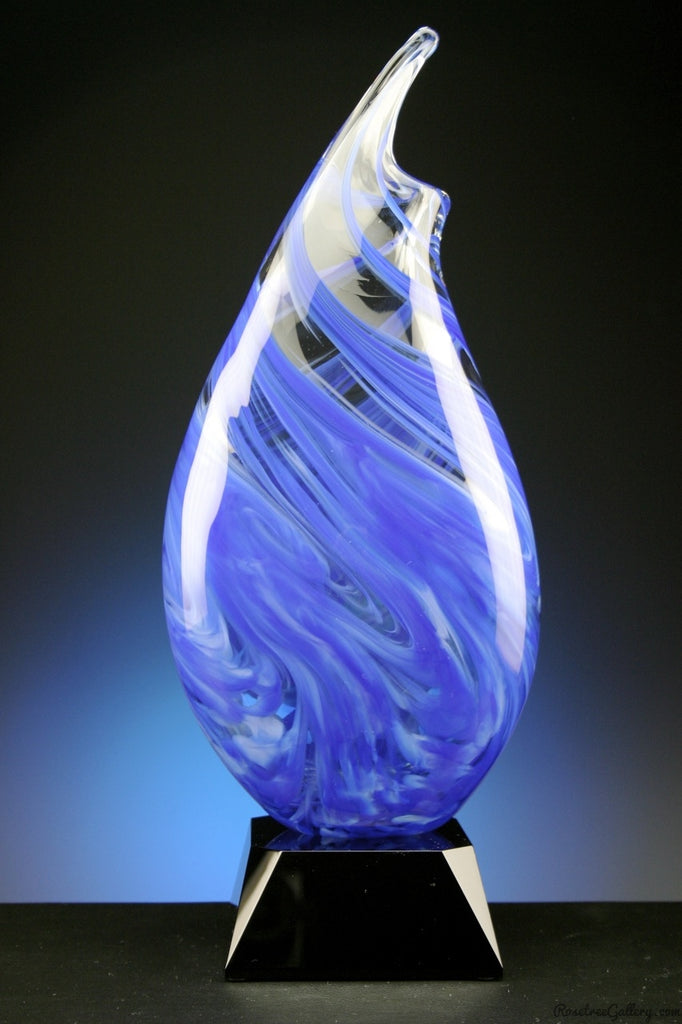 Wave Vase Award - Rosetree Blown Glass Studio and Gallery | New Orleans