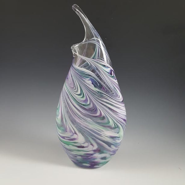 Wave Vase - Rosetree Blown Glass Studio and Gallery