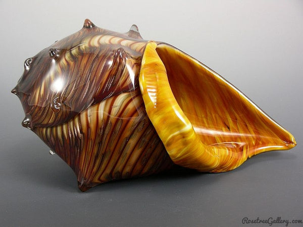 Conch Shell - Rosetree Blown Glass Studio and Gallery | New Orleans