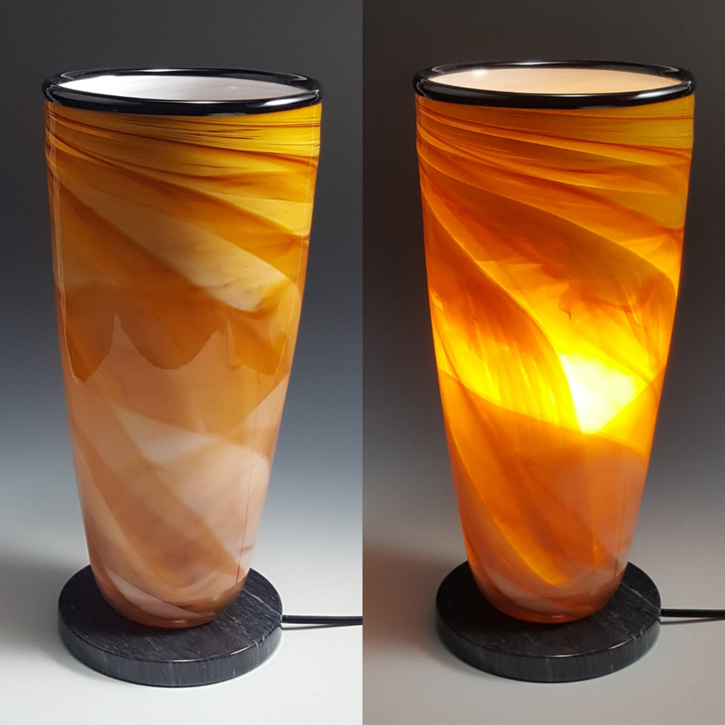Dreamscape Uplight - Rosetree Blown Glass Studio and Gallery | New Orleans