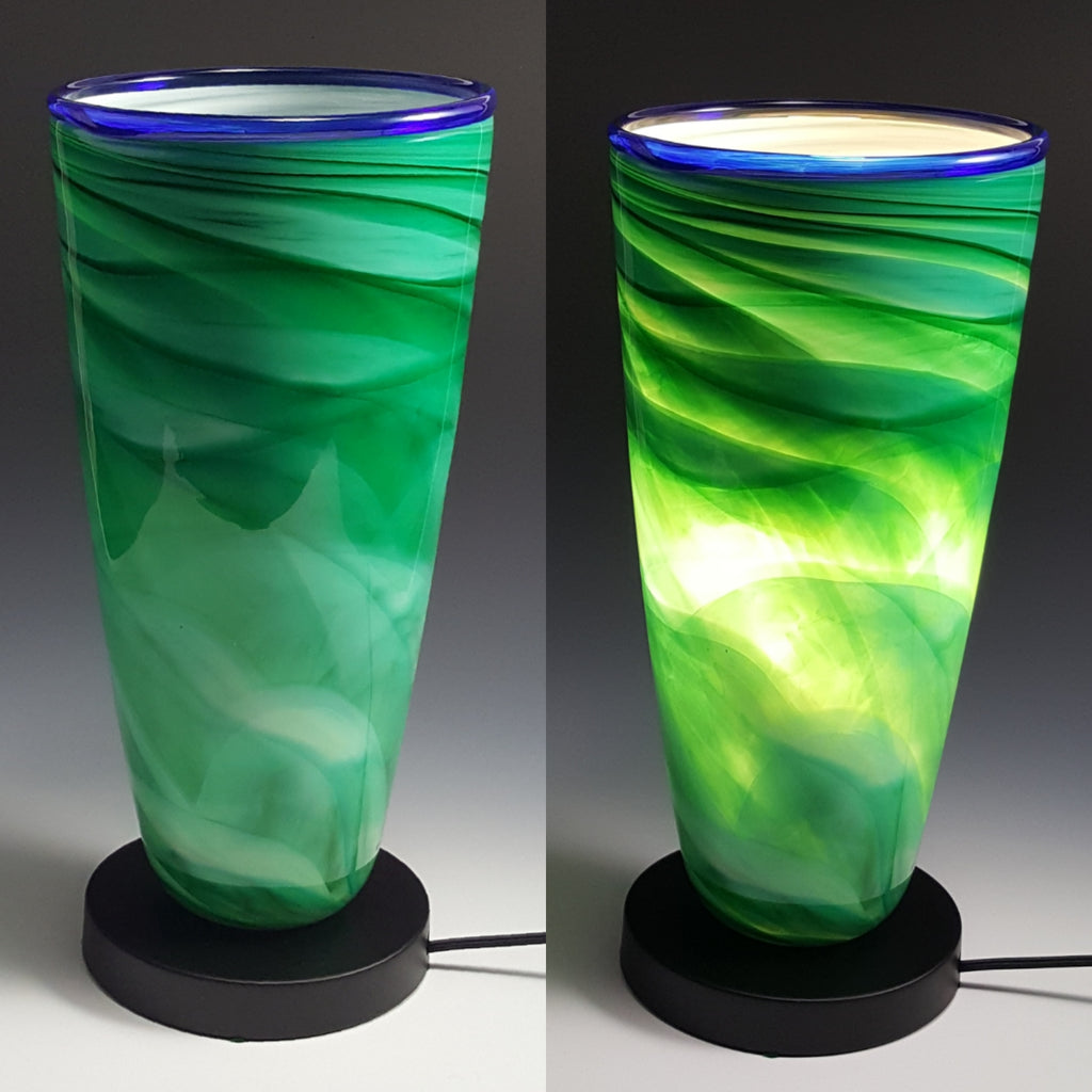 Dreamscape Uplight - Rosetree Blown Glass Studio and Gallery | New Orleans